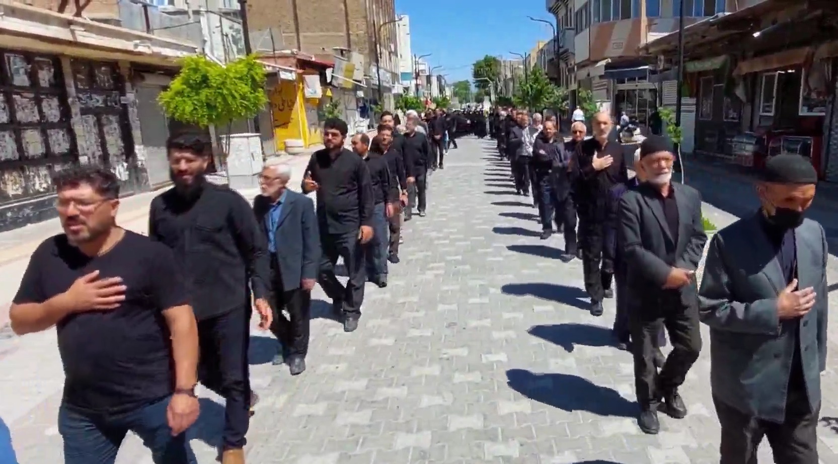 تبریز عزادار صادق آل محمد(ع)