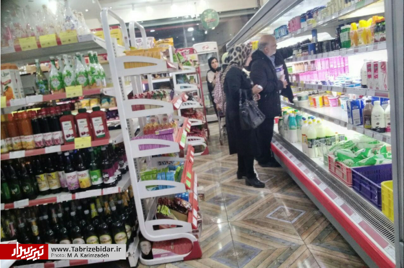 رصد میدانی فروشگاه های بزرگ و محله ای تبریز / فروکش کردن تب خرید هیجانی / صف های کذایی برچیده شد