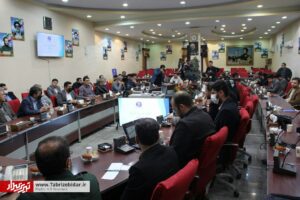 آیین تکریم و معارفه مسئولین قبلی و جدید بسیج رسانه استان
