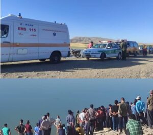 غرق شدن جوان بنابی در سد روستای دوش
