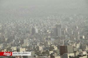 هوای تبریز پس از باران