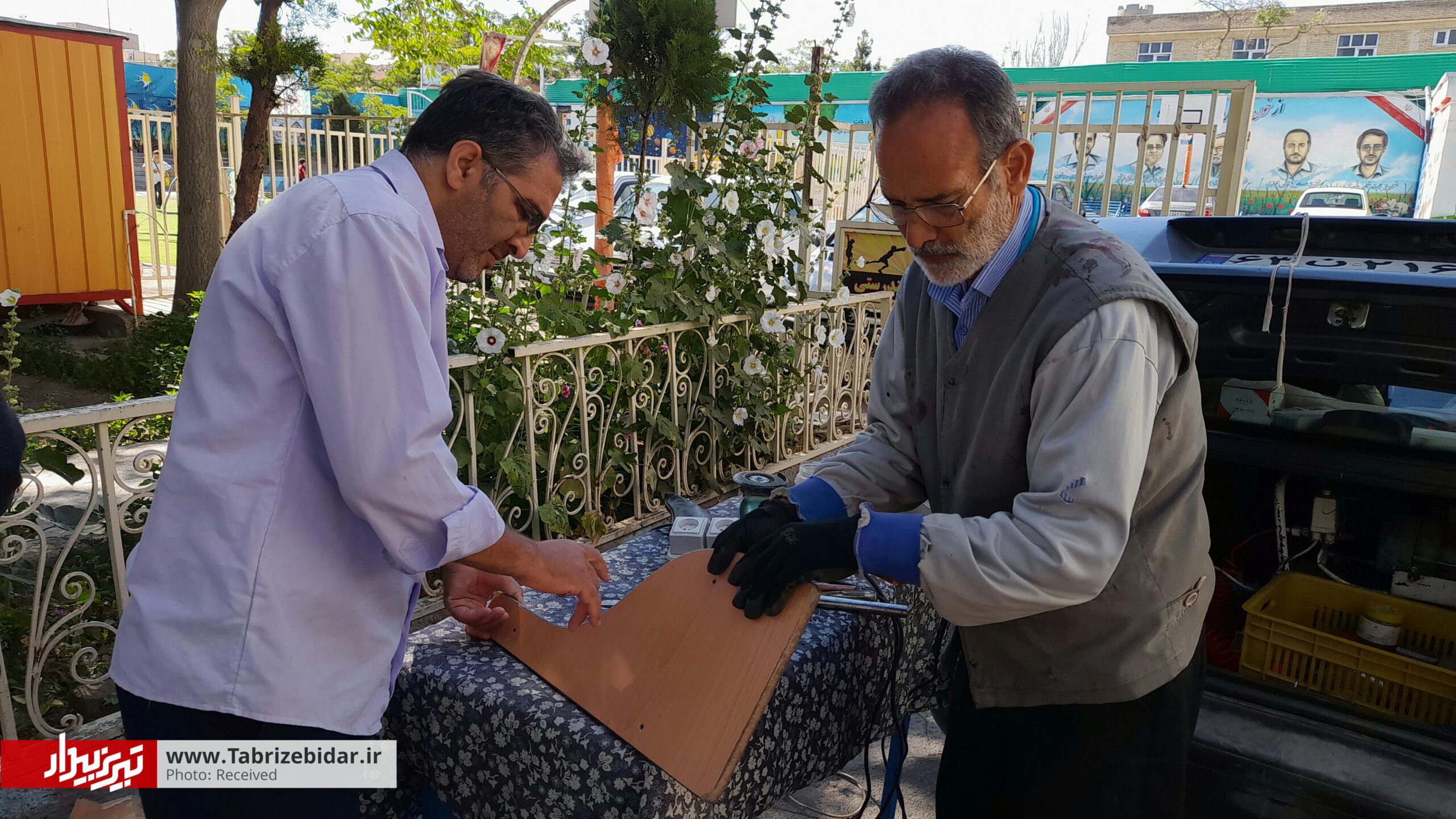 ️تعمیرکار صلواتی ۷۰ ساله