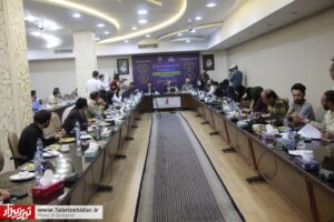 نشست خبری رئیس سازمان صنعت، معدن و تجارت آذربایجان شرقی