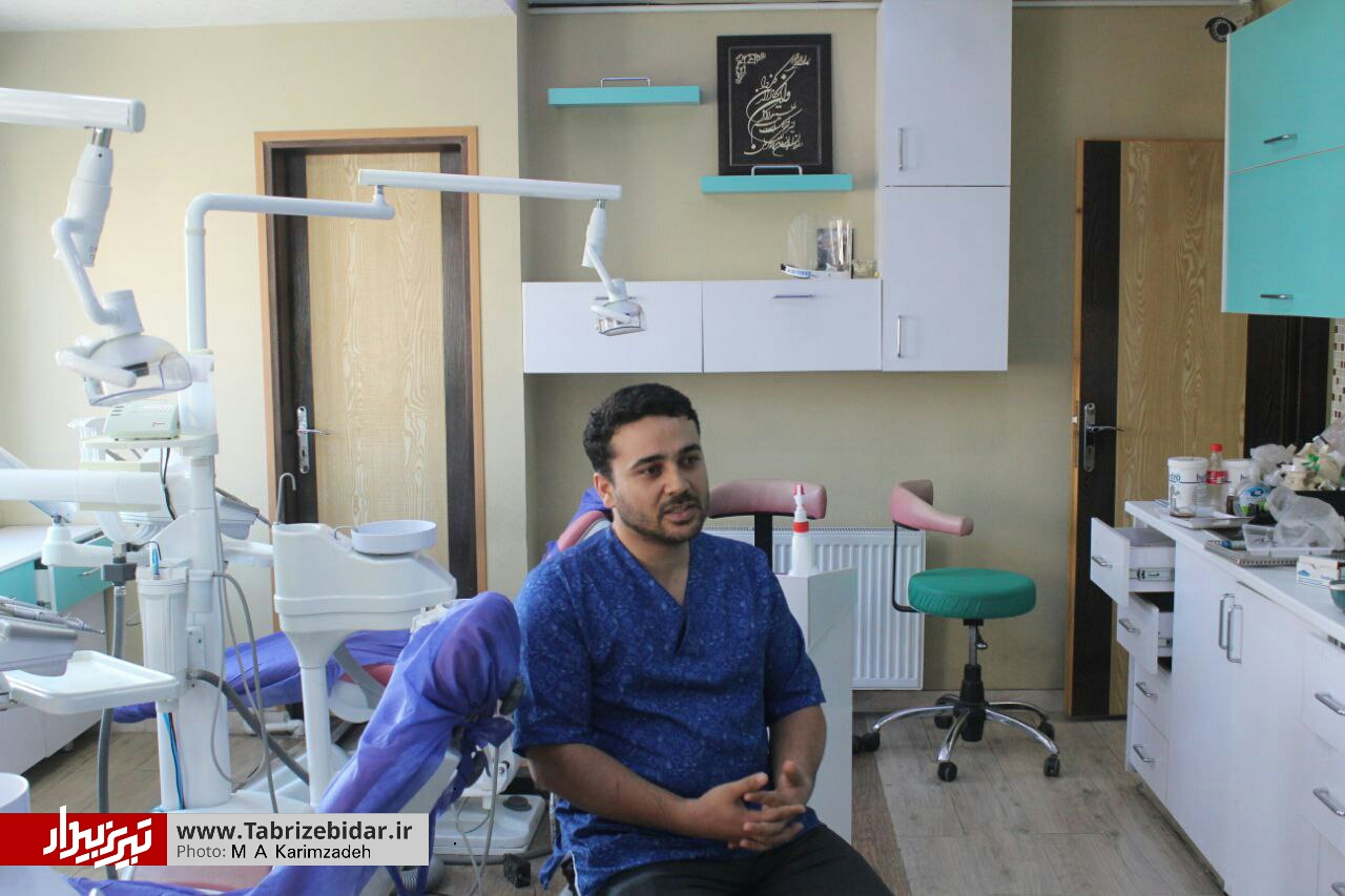 دندانپزشک مداحی که در ویزیت هوای خطبای حسینی را دارد / نذر سلامت برای محرومین