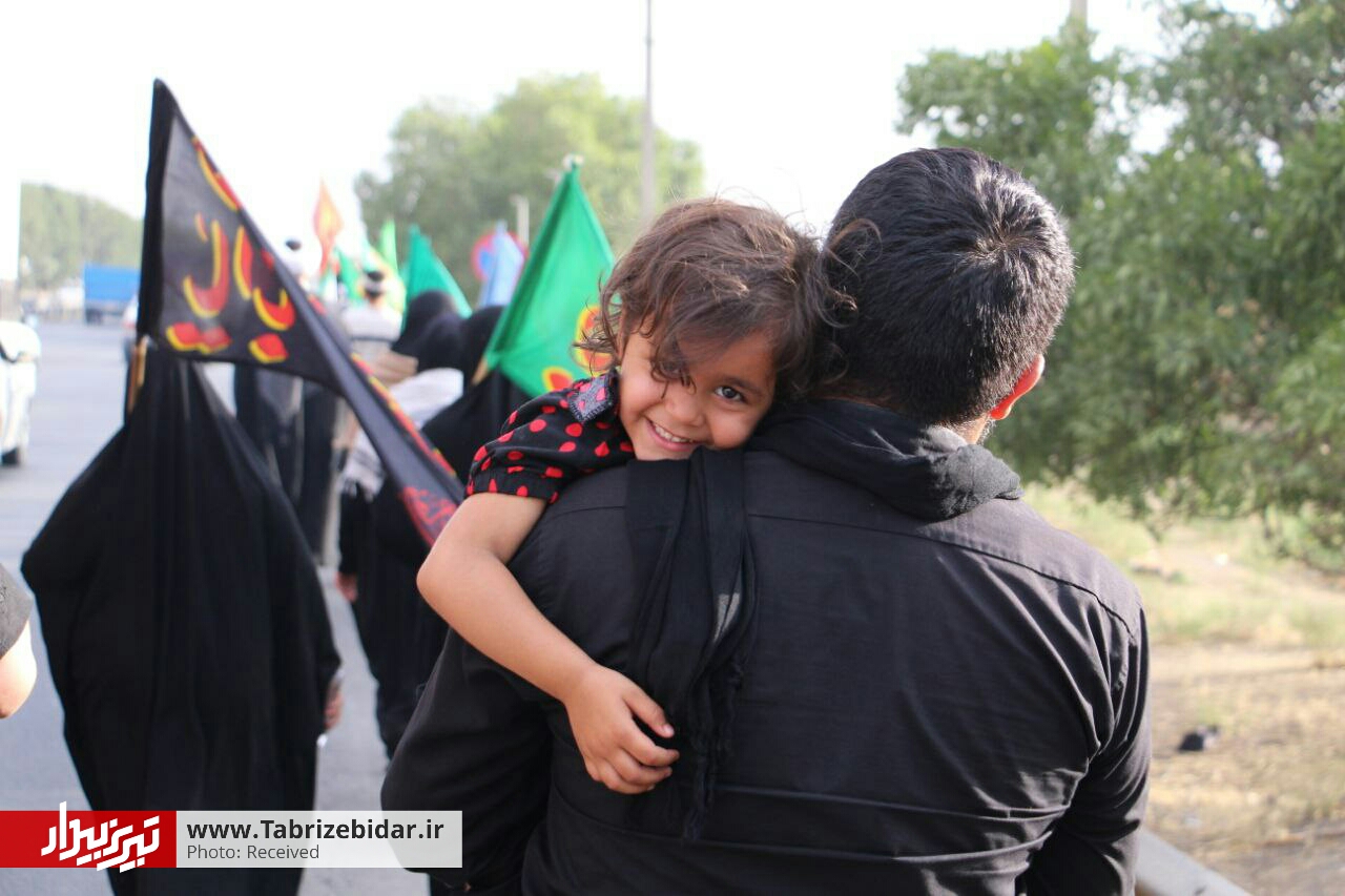 کاروان دلباختگان تبریزی / ۹۶۰ کیلومتر به عشق حسین(ع)