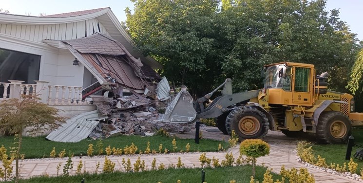 قلع و قمع بیش از ۸۰ فقره ساخت و ساز غیرمجاز در بستان آباد