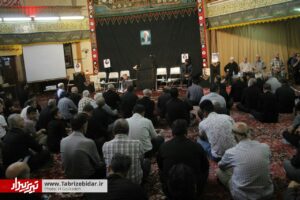 مراسم بزرگداشت آیت الله ناصری در تبریز