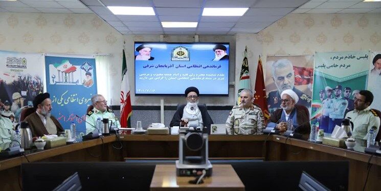 پلیسِ مظلوم مقتدرانه در خلق امنیت جانفشانی می کند