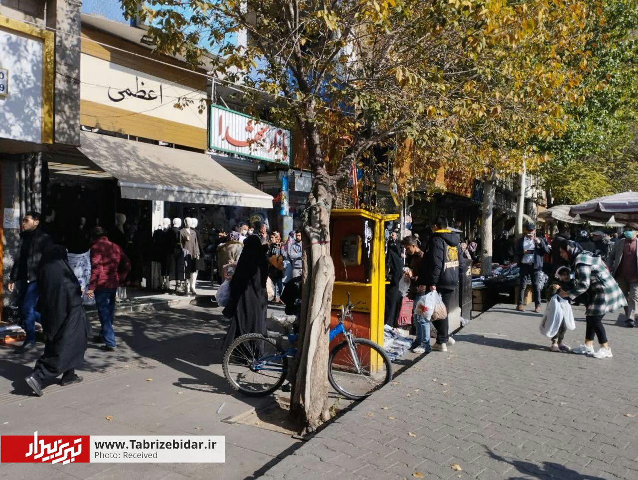 روایت یک روز دل انگیز پاییزی در بازار تبریز