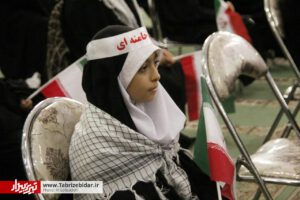 اجتماع حماسی بسیجیان تبریز