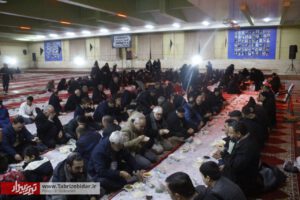 دعای کمیل و افطاری در جوار شهدا