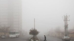 مه غلیظ تبریز را فرا گرفت