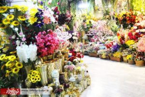 بازار خرید گل و شیرینی روز پدر