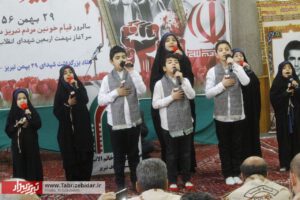 مراسم بزرگدشت شهدای 29 بهمن تبریز