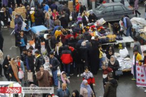 خرید عیدانه در بازار تبریز