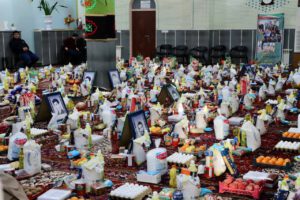 ۳۰۰ بسته معیشتی عیدانه سر سفره نیازمندان تبریز