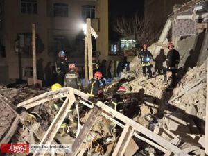 علت حادثه تخریب منازل مسکونی در تبریز؛ مواد محترقه عامل انفجار