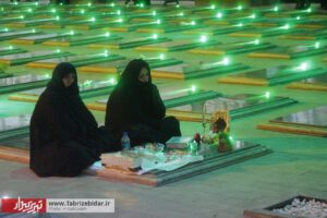 تحویل سال در جوار شهدا
