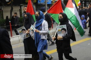 تبریز تبلور دفاع از فلسطین