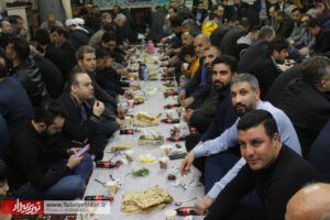 افطاری مسجد عباسیه تبریز