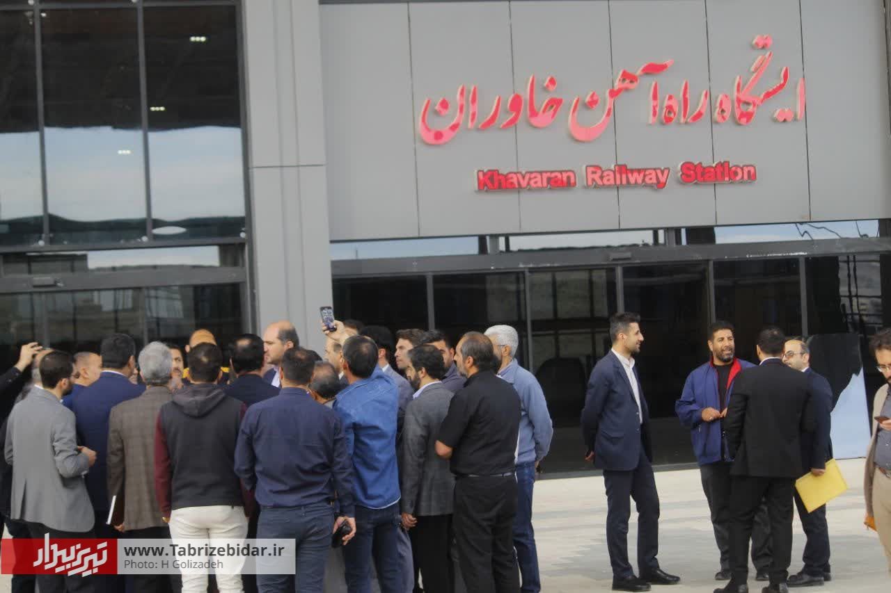 معاون رییس جمهور در ایستگاه وعده های تبریز