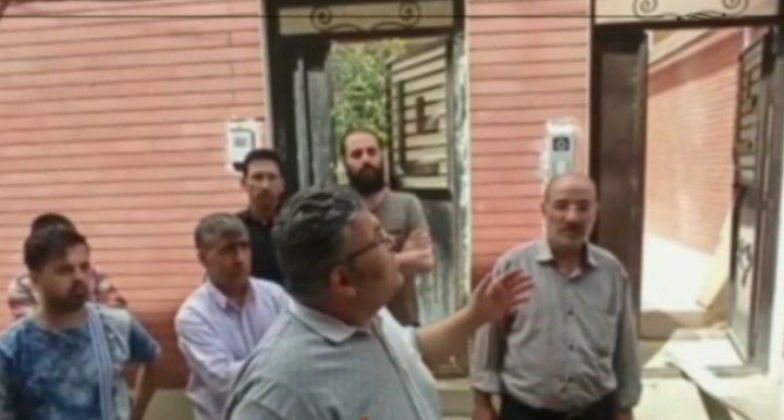 خطر فرونشست ساختمان ۵ طبقه