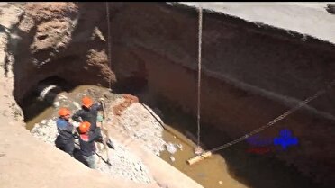 نشست زمین در تبریز