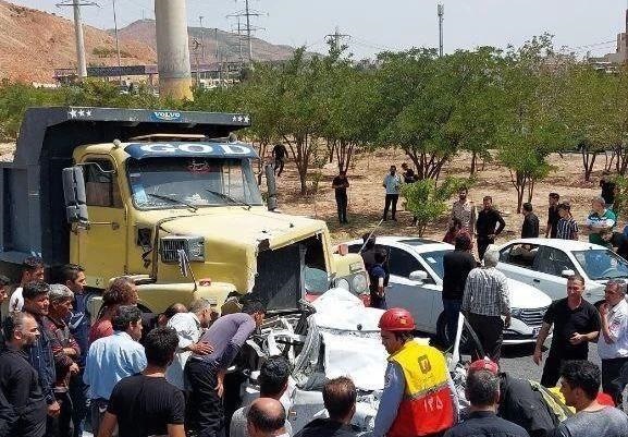 سه کشته و یک مصدوم در تصادف اتوبان پاسداران تبریز