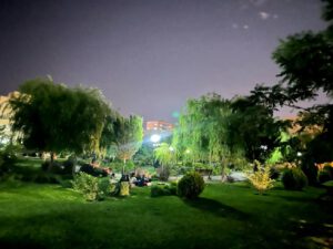 پیگیری گزارش مردمی تبریزبیدار: حل مشکل روشنایی پارک حکیم نباتی