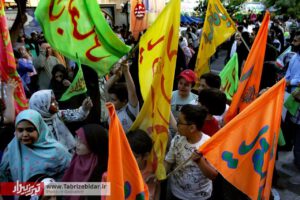 جشن خیابانی غدیر در تبریز