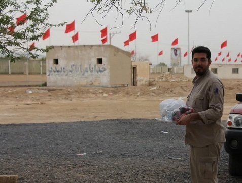 حضور خادمین شهدای استان در صحنه های سخت کشور در کنار مردم