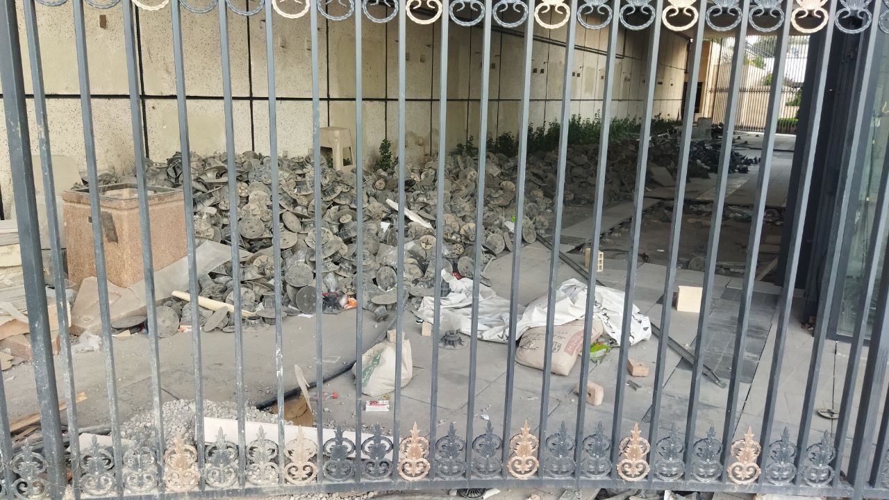 نابسامانی در ساماندهی سنگ فرش بزرگ تبریز