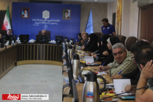 نشست خبری رئیس دانشگاه تبریز