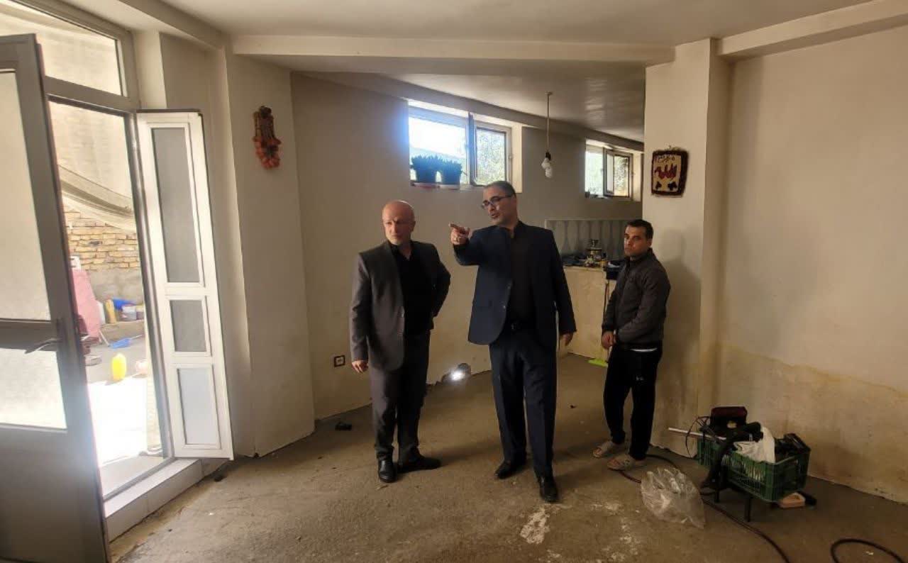 تلاش برای بازسازی منازل مددجویان آسیب دیده در سیل اهر