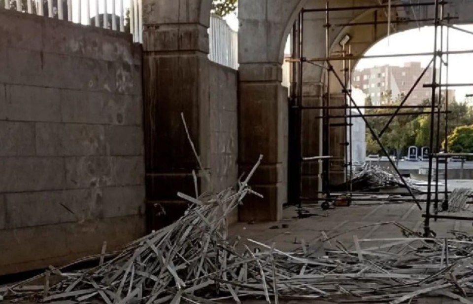 تخریب هزینه میلیاردی در گلزار شهدا!