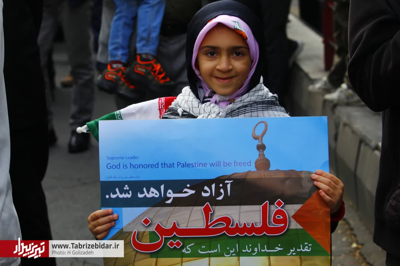 فیلم / سلام تبریز به پایان اسرائیل