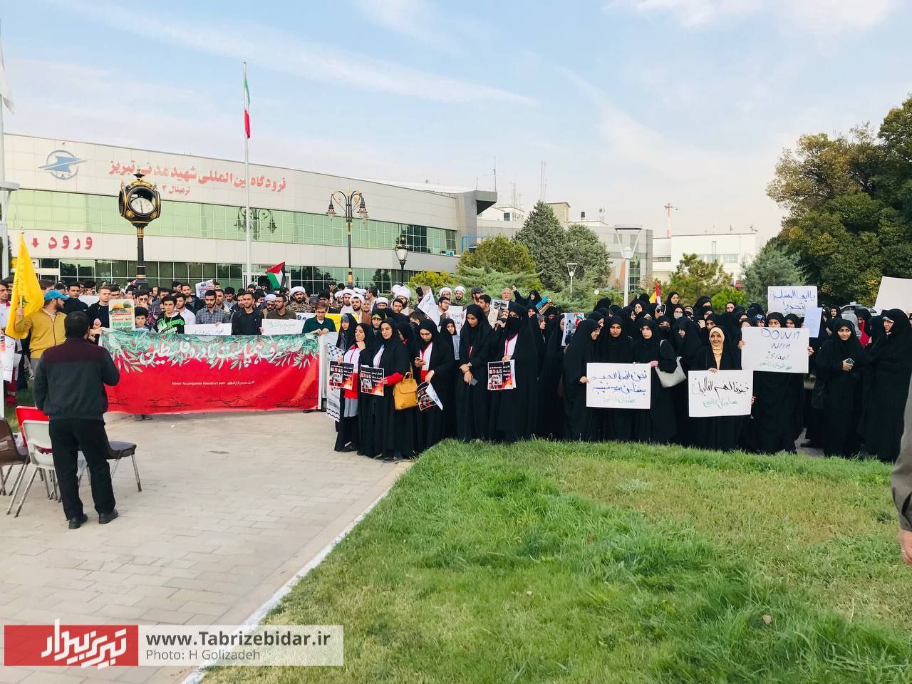 جوانان تبریزی؛ عاشقان مبارزه با صهیونیسم