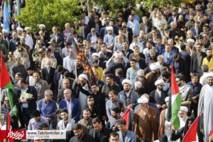 فریاد دانشگاهیان و حوزویان بر سر ظلم صهیونیسم