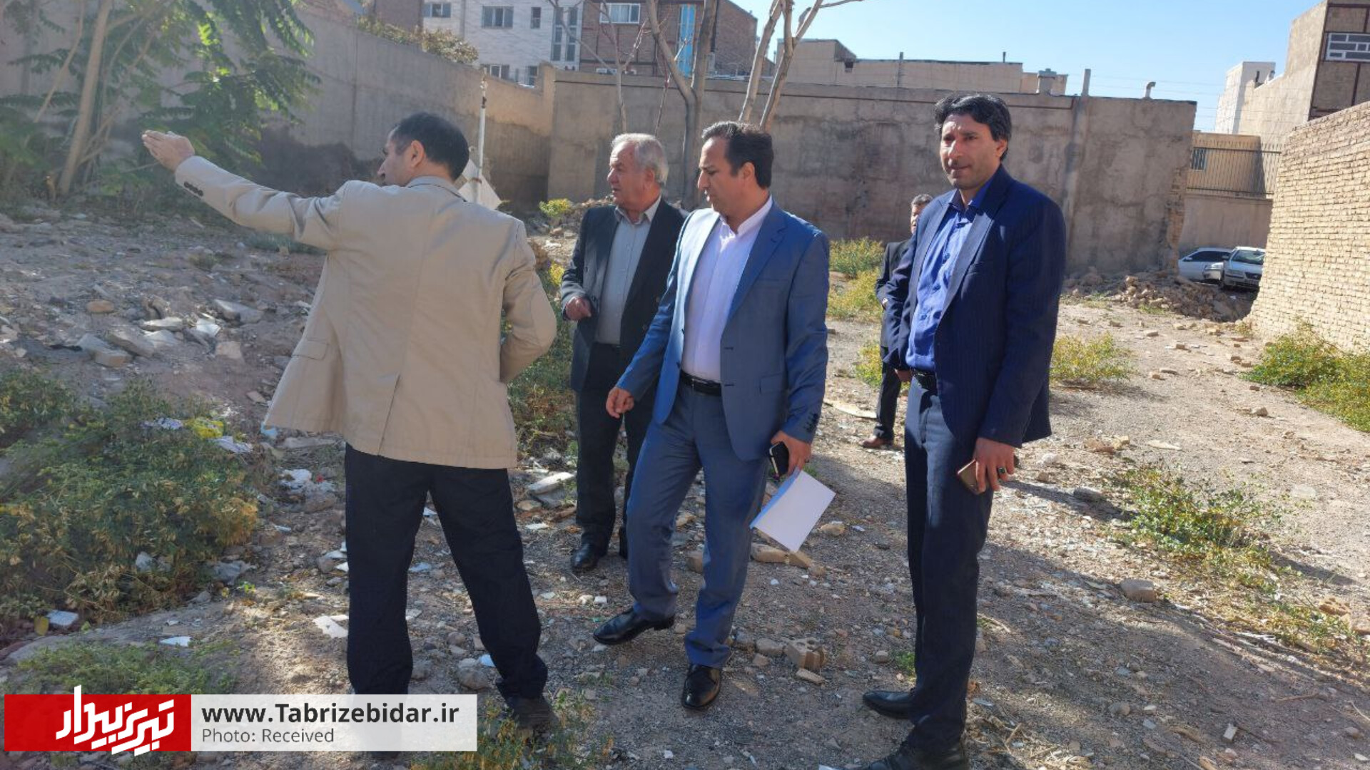 مدیرکل میراث فرهنگی بالا سر پروژه خانه ستارخان رفت / همه در انتظار باغ ایرانی