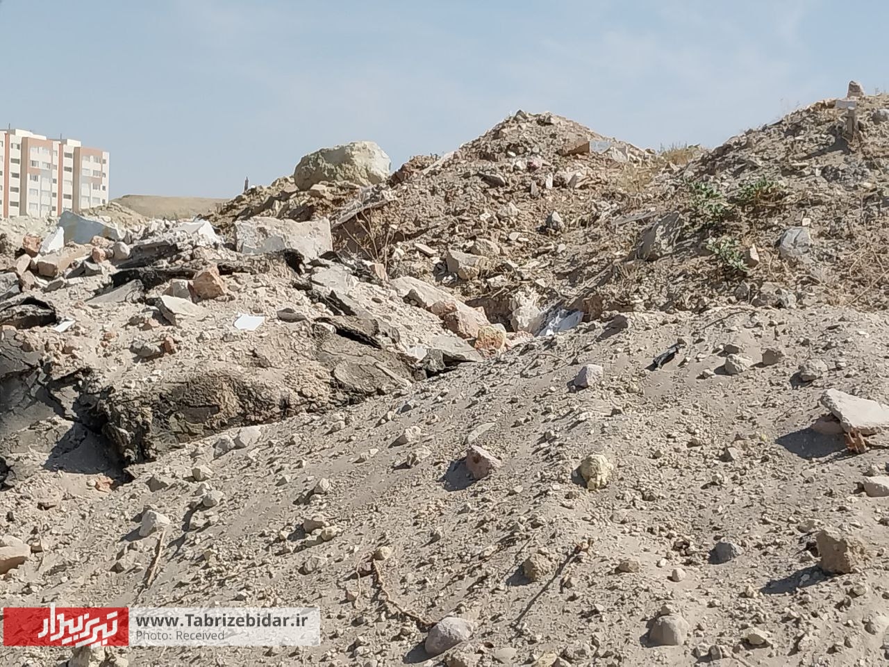 روایت تبریزبیدار از تلنبار نخاله جلوی چشم خارجی ها / چاله را گودال نکنید!