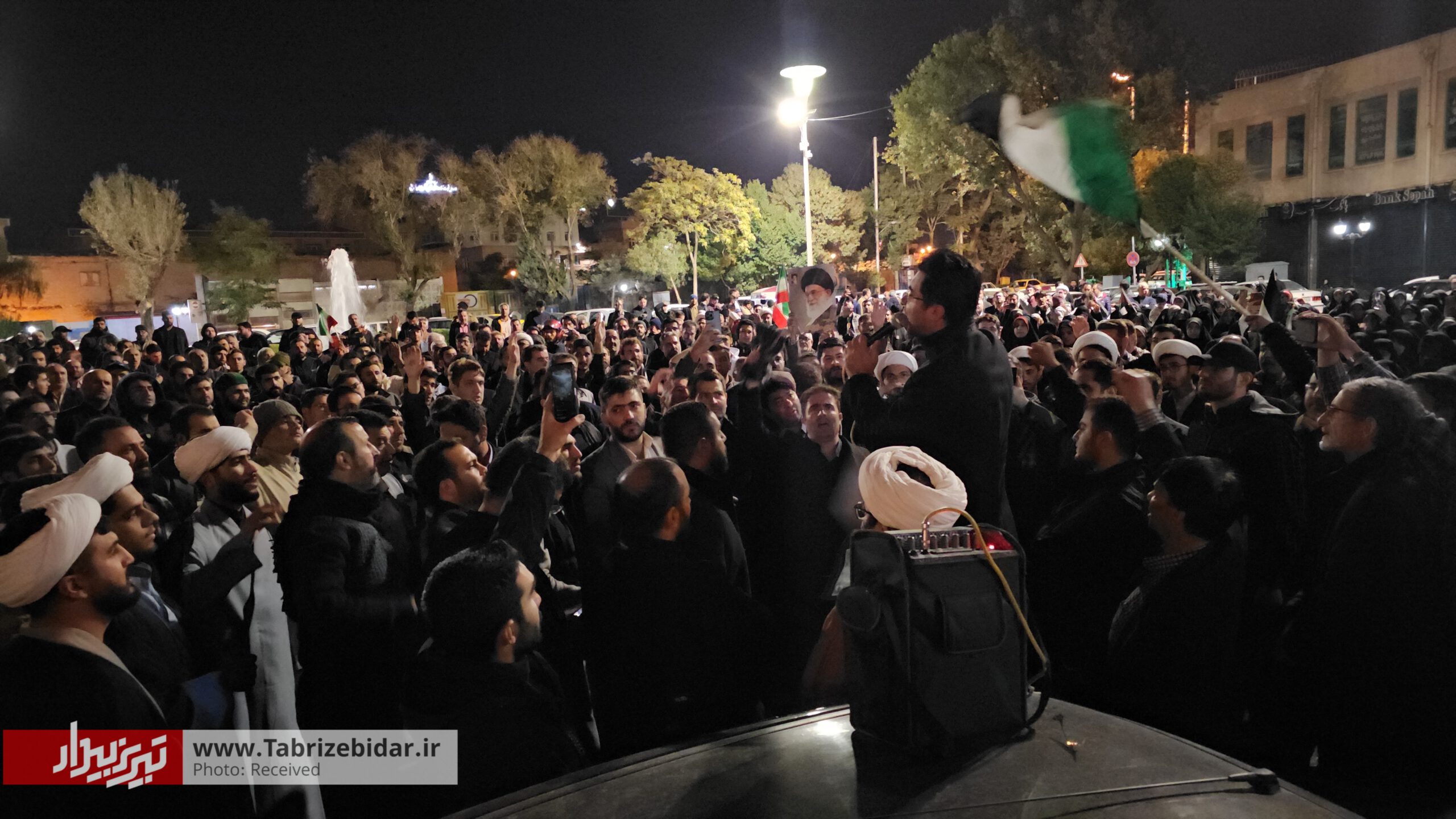 جوانان تبریزی خواستار واکنش طوفانی علیه صهیونیسم