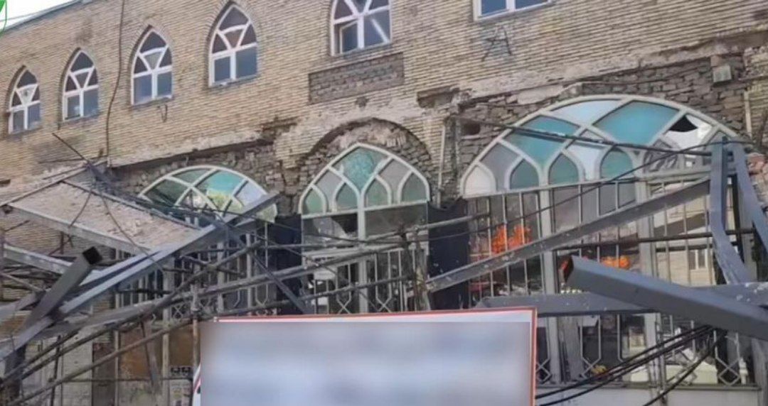 تعهد شهرداری برای بازسازی نما و طاق مسجد