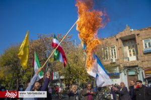 چهل روز همنوایی با خواهر خوانده عزادار / خطابه تبریزی ها به اسرائیل: ما فرزندان حیدر، حریفتیم