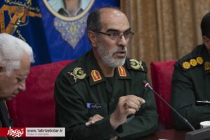 نشست خبری فرمانده سپاه عاشورا به مناسبت هفته بسیج