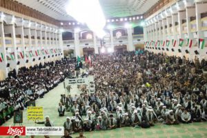 نمایش اقتدار بسیجیان تبریز