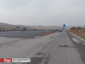 آخرین وضعیت مرمت آزاد راه تبریز زنجان