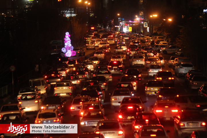 کلاف ترافیک تبریز و شهروندان کلافه