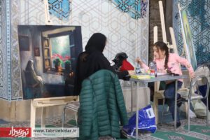 صحن مسجد کبود میزبان شاهدان شیدایی