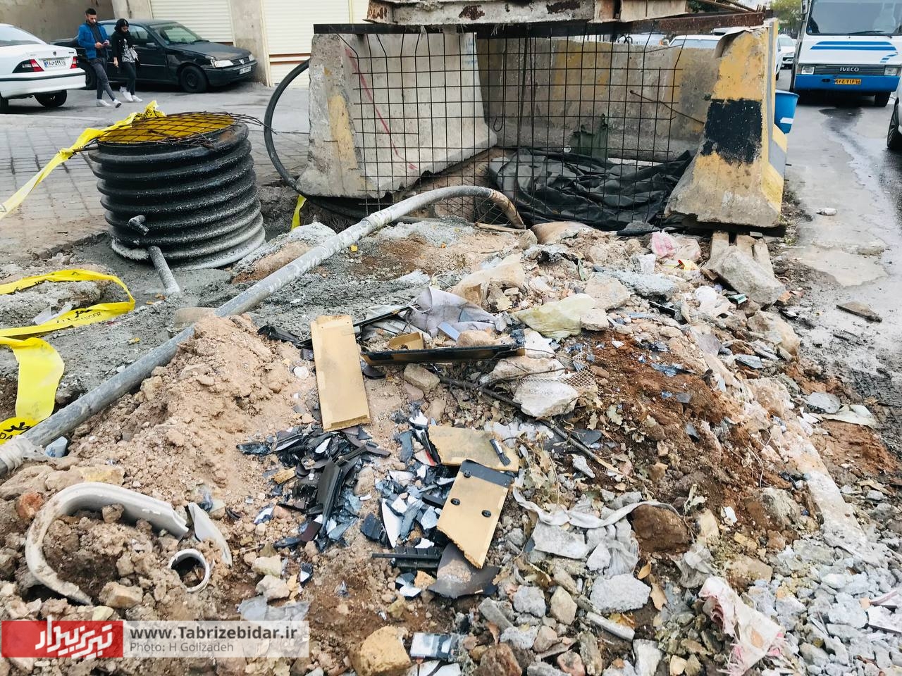 رنج اهالی ایده لو زیر آوار وعده های تونل انرژی / نه اولتیماتوم کارگر افتاد نه عکس های یادگاری زیر زمین