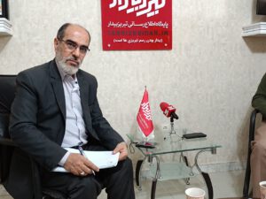 حضور فرمانده سپاه عاشورا در تحریریه تبریزبیدار